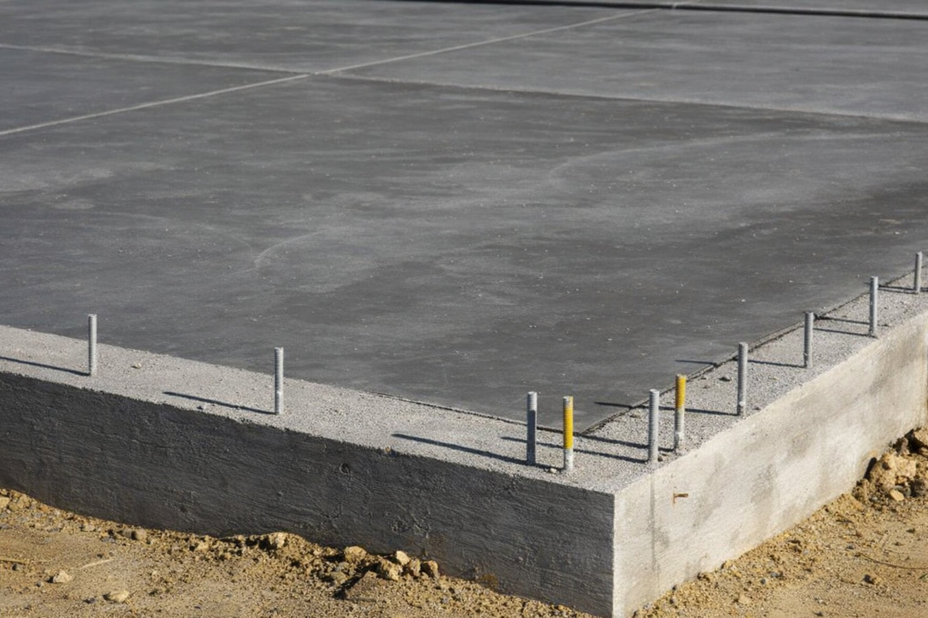 Slab foundation building in Carson City, NV
